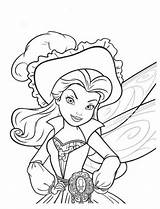 Pages Tinkerbell Coloring Pirate Fairy Printable Getcolorings Disney sketch template