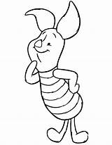 Piglet Coloring Pages Thinking Winnie Printable Color Kids Pooh Disney Drawing Think Cartoon Print Drawings Thinker Bestcoloringpagesforkids Friends Designlooter Coal sketch template