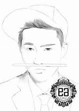 Exo Sehun Pages Template sketch template