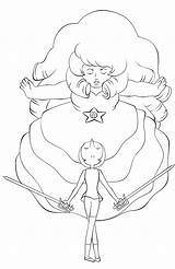Universe Pearl Lineart sketch template