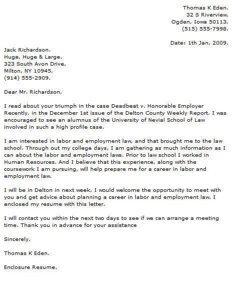 legal cover letter examples cover letter