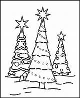 Christmas Kids Coloring Tree Pages Trees Printable Color Print Fir Pdf Drawing Douglas Pine Ages Sheets Bestcoloringpagesforkids Blank Getdrawings Designlooter sketch template