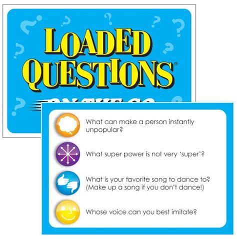 Difference Between Loaded Questions Game Variations Kygross