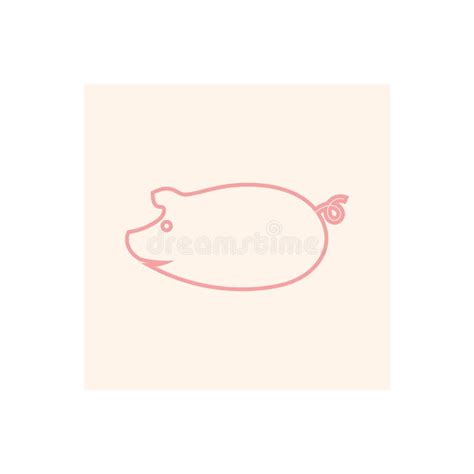 pig logo design icon vector stock vector illustration  mammal icon
