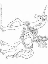 Unicorn Coloring Fairy Pages Fairies Colouring Unicorns Pheemcfaddell Color Printable Coloriage Print Kids Sheets Adult Books Fée Puppet Crafts Imprimer sketch template