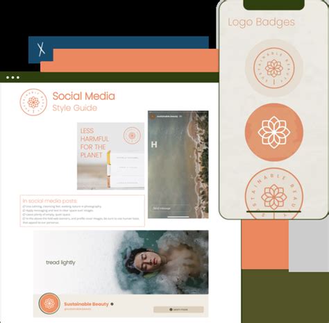 social media style guide template xtensio
