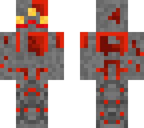 redstone monstrosity minecraft skin