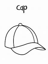 Coloring Pages Kids Hat Cap Colouring Bestcoloringpagesforkids Printable Drawing Baseball sketch template