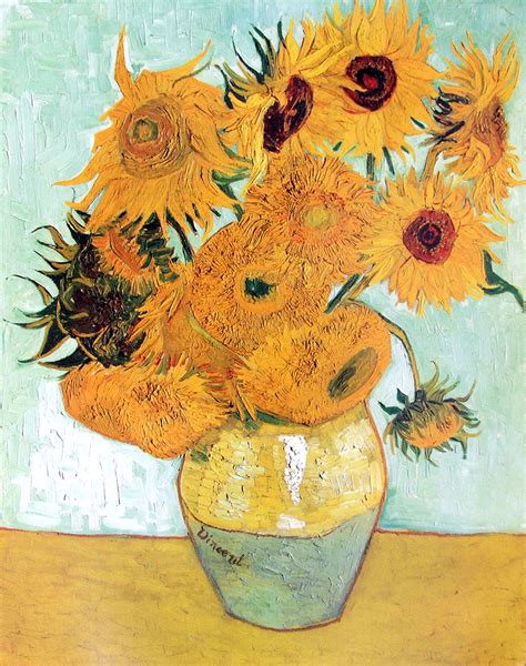 Sunflowers Les Tournesois 1888 By Vincent Van Gogh