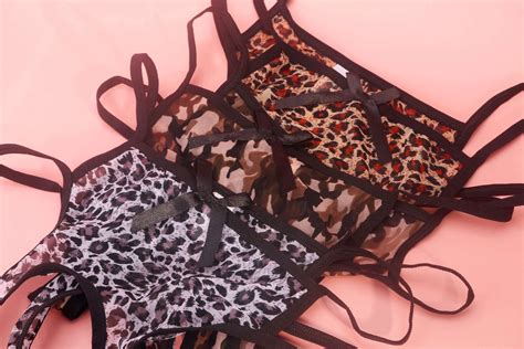 Leopard Crotchless Panties Sexy Etsy