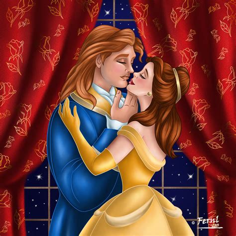 Adam And Belle Disney Princess Fan Art 34250907 Fanpop