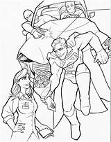Superman Lane Lois Valentines Sketch Coloring Deviantart sketch template
