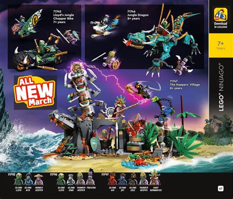 lego ninjago  island sets revealed