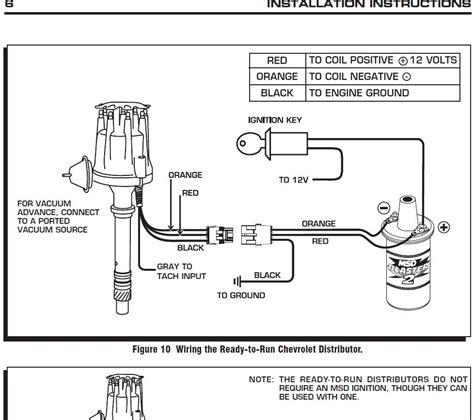 ford distributor wiring schematic