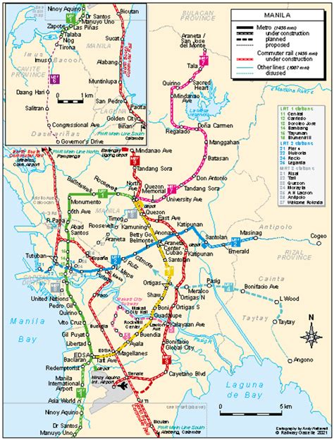 philippines commuter corridor leads rail revival asian development bank