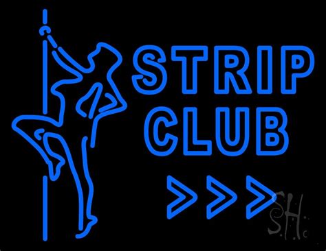 blue strip club led neon sign strip club neon signs everything neon