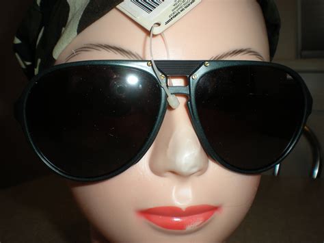 mens green aviator sunglasses abc sports opti ray lenses foster grant group    stock