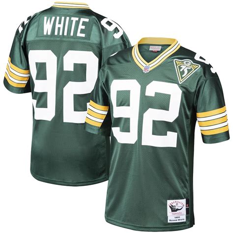 Reggie White Green Bay Packers Mitchell And Ness 1993 Authentic Throwback