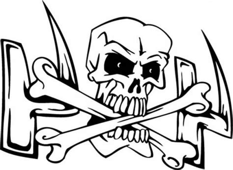 skull  cross bones coloring page coloring sky coloring pages