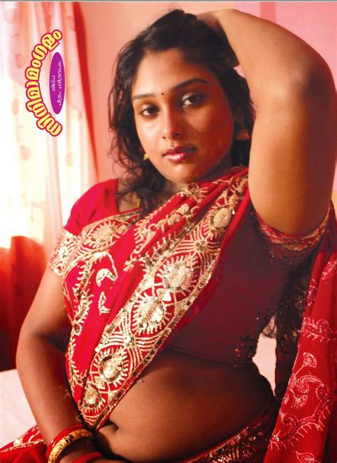 aunties photo album hot aunty navel in red saree