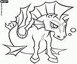 Coloring Creature Hippocampus Mythical sketch template