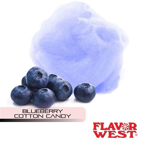blueberry cotton candy  flavor west fusion flavours