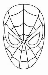 Mask Spider Spiderman 13px Eee 5px 1px sketch template