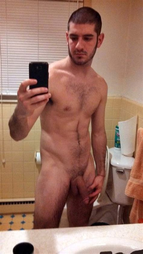 seductive fella shows a hanging penis nude men selfies