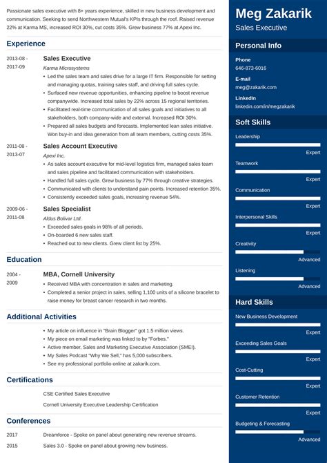 business resume template  examples skills tips