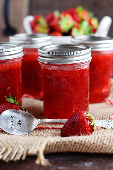 small batch homemade strawberry jam soulfully
