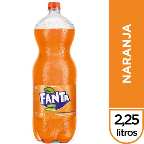 gaseosa fanta naranja botella  supermercado