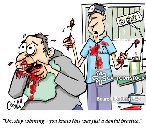 dental phobia cartoons and comics funny pictures from cartoonstock