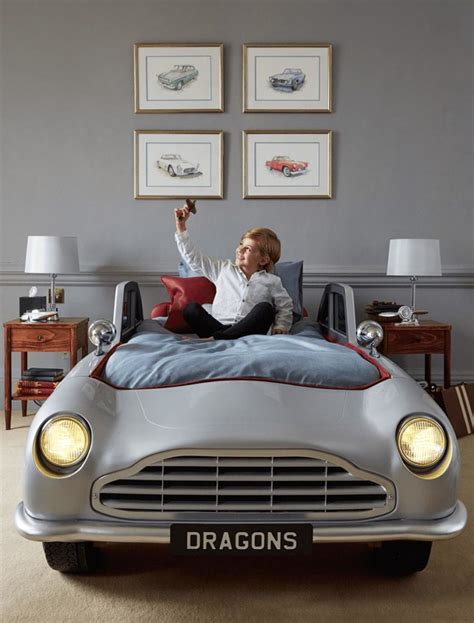 Here’s A James Bond Inspired Car Bed For Your Secret Agent Wannabe