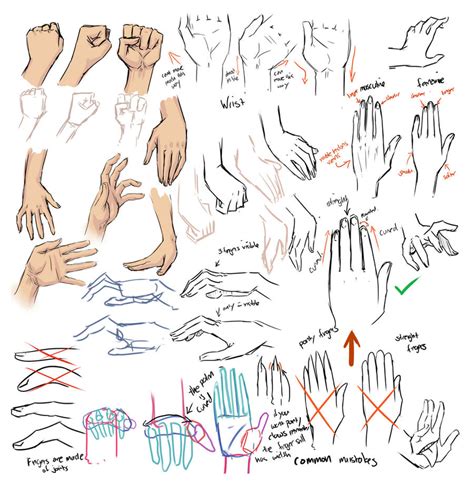 drawing hands  tips  moni  deviantart