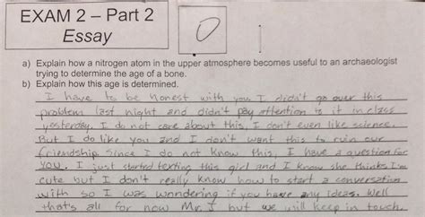 funny exam answer gets even funnier response biology teacher bests pupil metro news