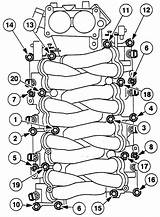 Manifold Intake Torque Engine Sequence Autozone 6l Fig 2000 sketch template