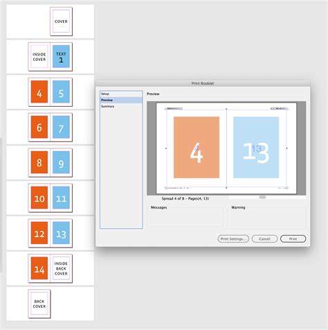 automatic page numbering booklets adobe community