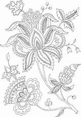 Coloring Pages Printable Flower Adults Adult Color Colouring Flowers Embroidery Patterns Sheets Floral Colorpagesformom Designs Coupons Advanced Book Print Work sketch template