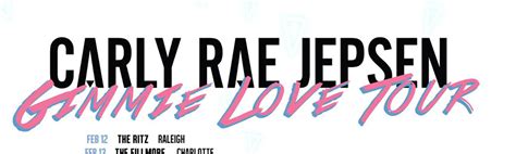 carly rae jepsen announces new ‘gimmie love tour dates