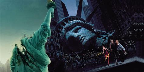 sci fi   destroyed  statue  liberty