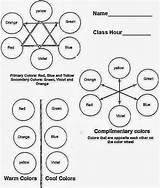 Worksheet Color Wheel Basic Worksheets Primary Theory Secondary Worksheeto Elementary Via Template Blank Mintart Mr sketch template