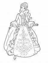 Coloring Dress Pages Dresses Fancy Barbie Wedding Pretty Print Getcolorings Printable Pa Color sketch template