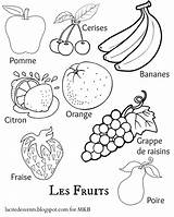 French Fruits Fruit Printables Vegetables Printable Languages Multilingual Multiculturalkidblogs Cite Vents Des La sketch template