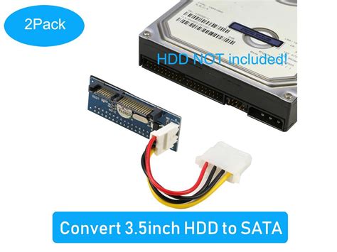 riitop 2pack ide2sata ide to sata 3 5 ide hdd hard drive to sata