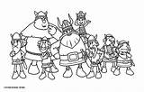 Vic Viking Coloring Pages Print Kids Easy Justcolor sketch template