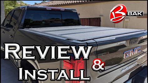 bakflip mx truck bed tonneau cover installation   gmc sierra youtube