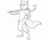 Sly Cooper Coloring Pages Character Thieves Time Sketch Printable Choose Board sketch template