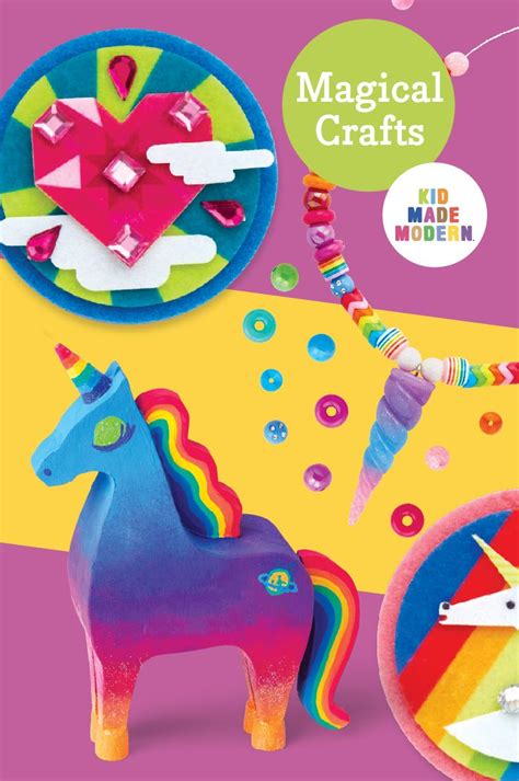 unicorn craft kits  activities colorful  magical diy crafts