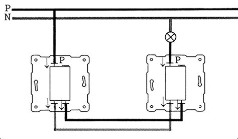 wechselschaltung mit bewegungsmelder schaltbild wiring diagram