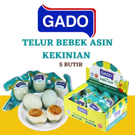 Jual Gado Telur Bebek Asin Kekinian Shopee Indonesia